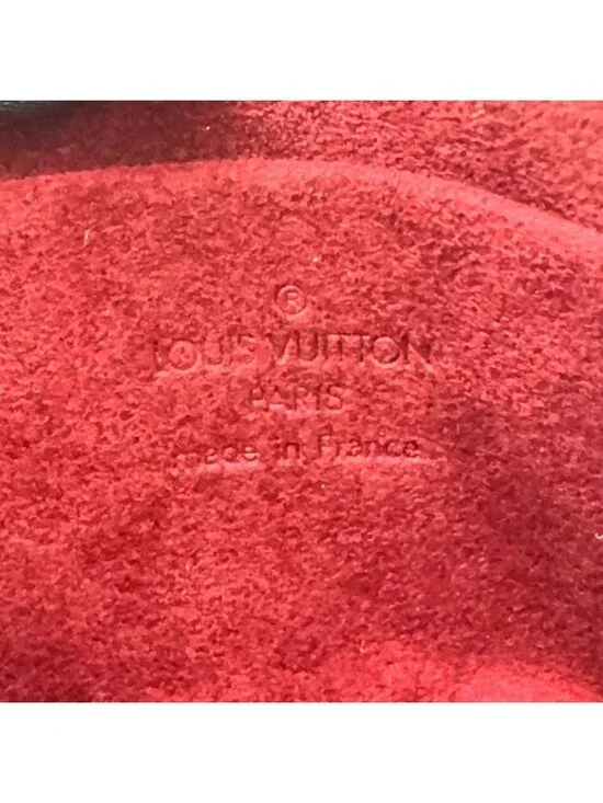 Louis Vuitton Trousse Wapiti Monogram Multicolor Blanc Leather White Pouch Gold - Picture 4 of 10